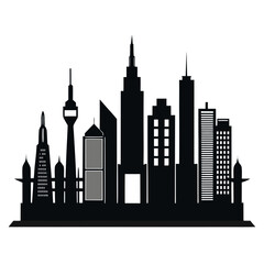 Obraz premium City Landscape Icon