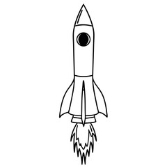 Explore the Cosmos Blast Off to New Frontiers With This Rocket