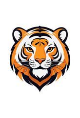 tiger head vector