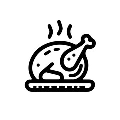 vector illustration of a chicken