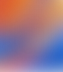 Subtle Textured Gradient with Warm Orange Fading into Soft Blue and Pink Hues Creating a Dreamy and Visually Appealing Colorful Abstract Background Design © Hasan2538