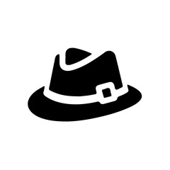 Traditional Trachten Tyrolean Hat