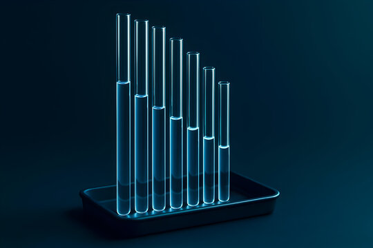 Serial Dilution Test Tubes (Volume Gradient)