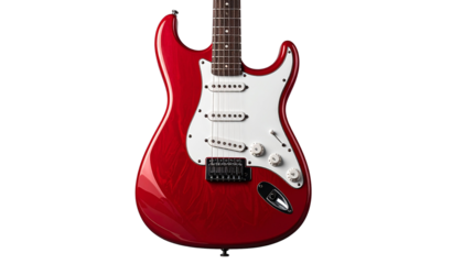 Guitar PNG, Acoustic or Electric String Instrument, Transparent Background, Music Illustration, Instrument and Entertainment Design