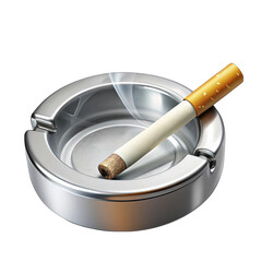 cigarette on white background