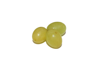 Fresh Grapes bunch in white background
