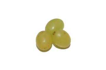 Fresh Grapes bunch in white background