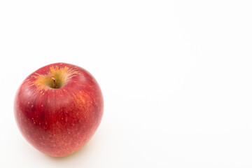 りんご　白バック