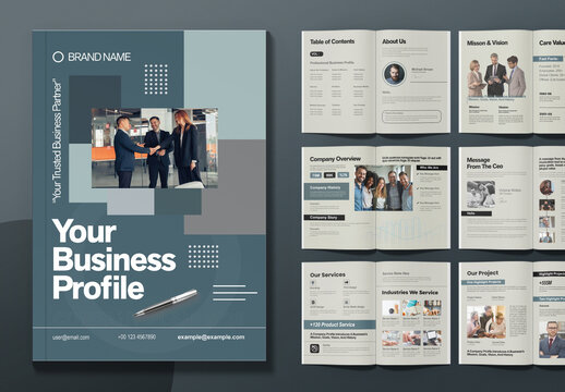 Company Profile Layout