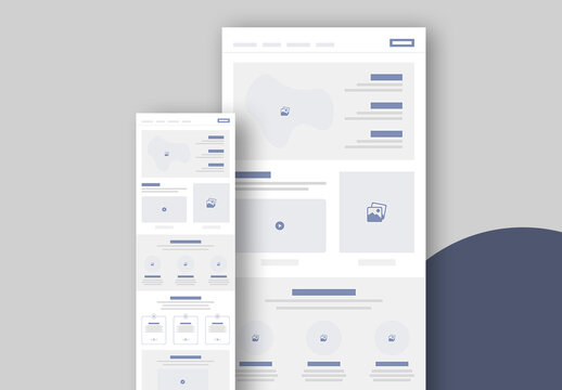 Wireframe Template Layout