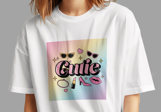 Adorable Cutie Design Template for Girls And Kids