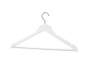 White wooden coat hanger (4)