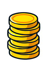 Stack of Coins for Financial Topics