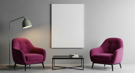 Modern Living Room Interior Design.