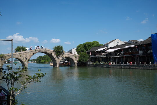 bridge over the river