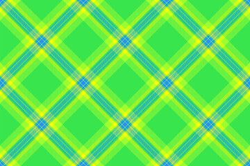 Revival pattern vector texture, english seamless fabric tartan. Classic textile plaid background check in green and sky blue colors.