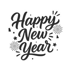 Happy new year wishing banner. New year celebration banner. New year 2026