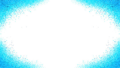 blue glitter frame light effect transparent illusration