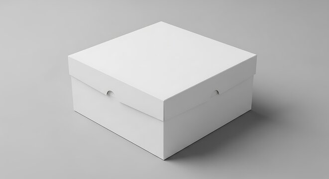 White Square Cake Box for Presentation.