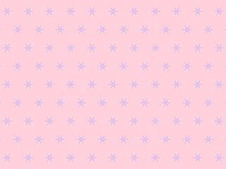 Pink and purple stars create a soft, dreamy pattern.
