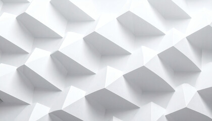 Obraz premium Folded Paper Texture Background on Clean White Surface for Graphic Design, Digital Art, and Creative Projects