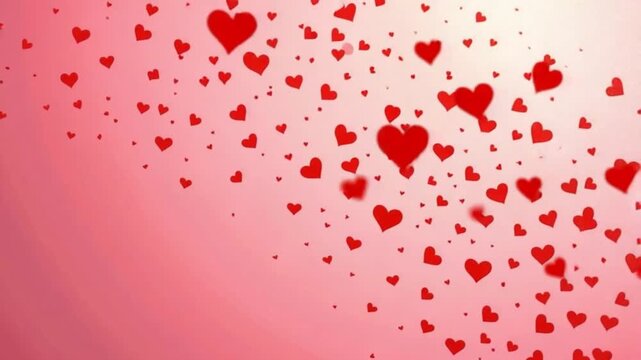 background with hearts