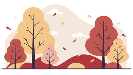 A Symphony of Falling Leaves autumn / fall