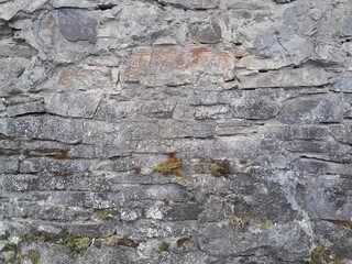 Background of very old stone wall texture photo