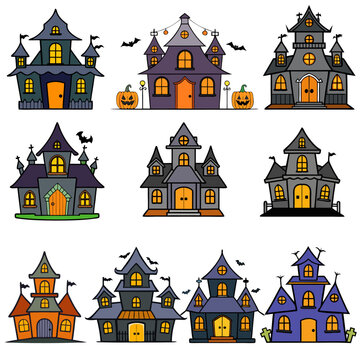 halloween haunted house