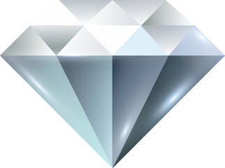 vector illustration of diamond