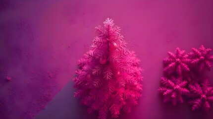 purple flowers on a tree