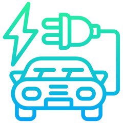 Electric Car Icon