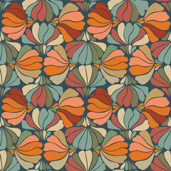 Fototapeta premium seamless floral pattern