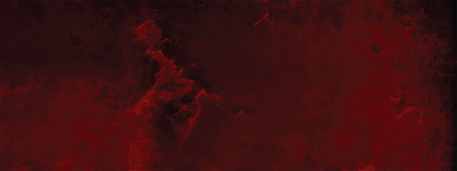Burning fiery red abstract wall with dramatic artistic style