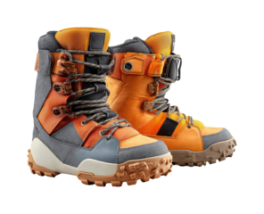 Performance snow boots for winter sports adventure-ready showcase