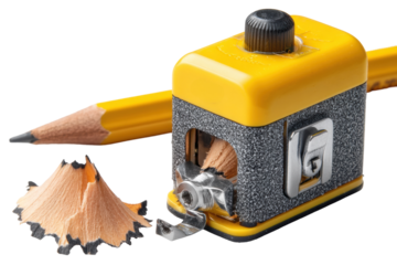 Pencil sharpener action desk product