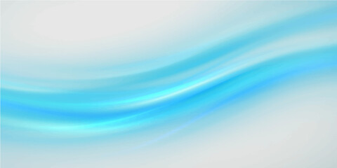 Abstract blue background with flowing light lines and soft water waves, a futuristic design concept