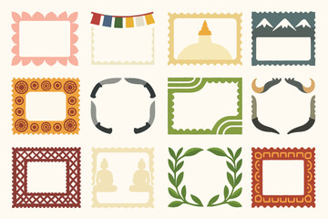 Sri Lanka Cultural Postage Stamp Design Traditional Art and Heritage