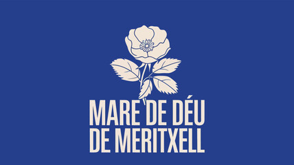 Mare de Déu de Meritxell Andorra National Day Celebration Illustration