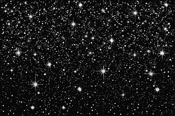 Elegant vector illustration of golden fireworks on a dark blue background. Perfect for festive designs, New Year celebrations, holiday decorations, party invitations, greeting cards, and event posters