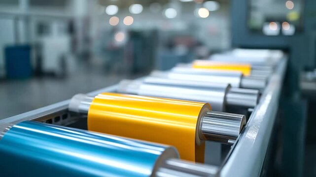 High &ndash; Speed Flexographic Printing Press for Food Packaging