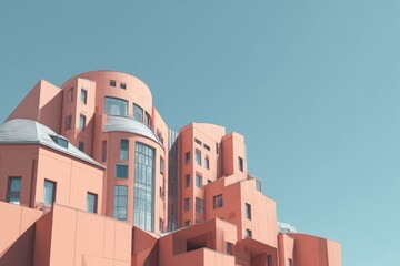 Modern coral building