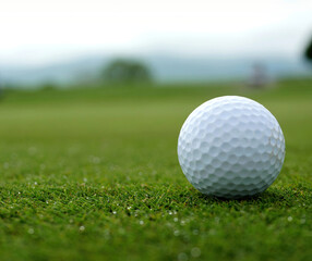 golf ball on tee