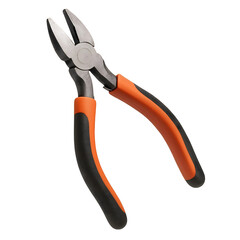 Obraz premium Cutting Pliers Isolated on White Background