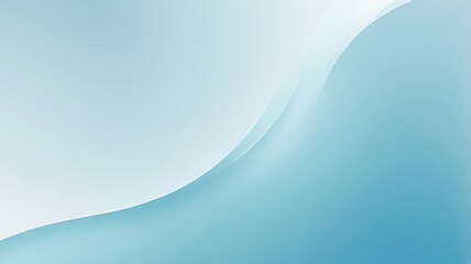 Soft flowing abstract light blue wave pattern with subtle gradients and smooth curves