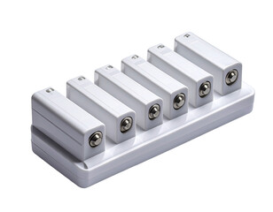 White battery pack with five AA batteries (1)