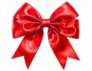 Fototapeta premium ribbon on the white 