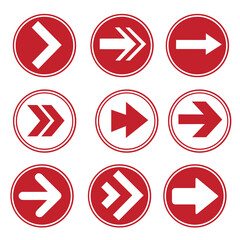 arrow icon set