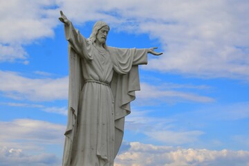 Fototapeta premium statue of jesus christ