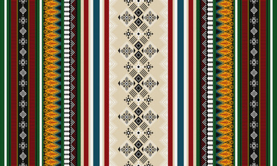 seamless geometric pattern with geometric elements
